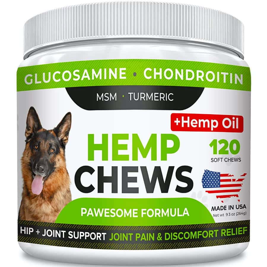StrellaLab Hemp Chews with Turmeric