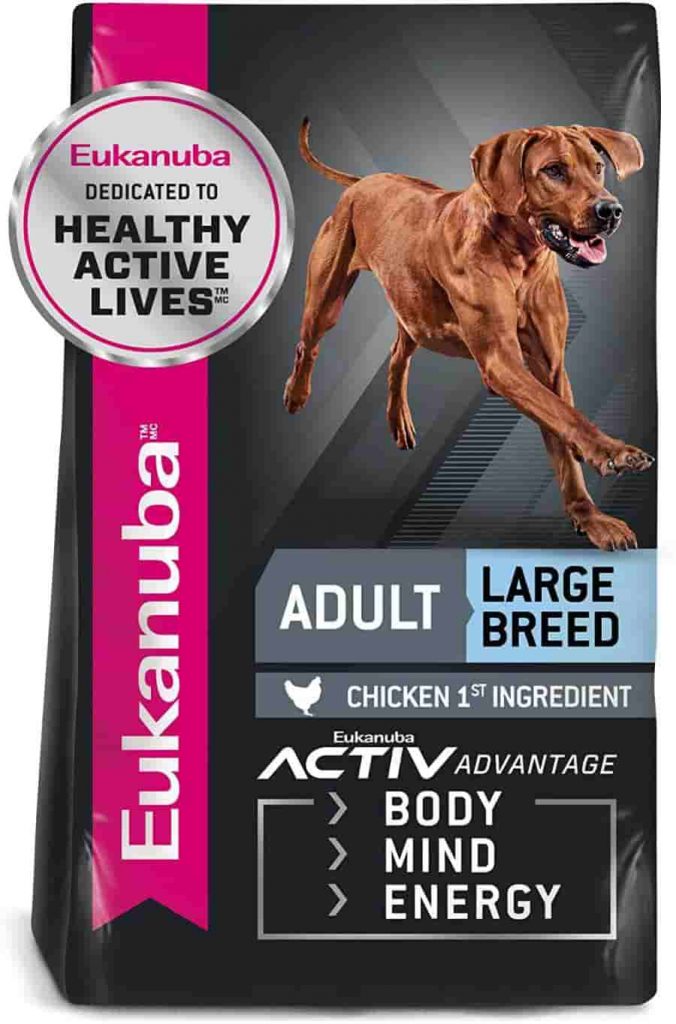 Eukanuba large breed dog for Arthritis