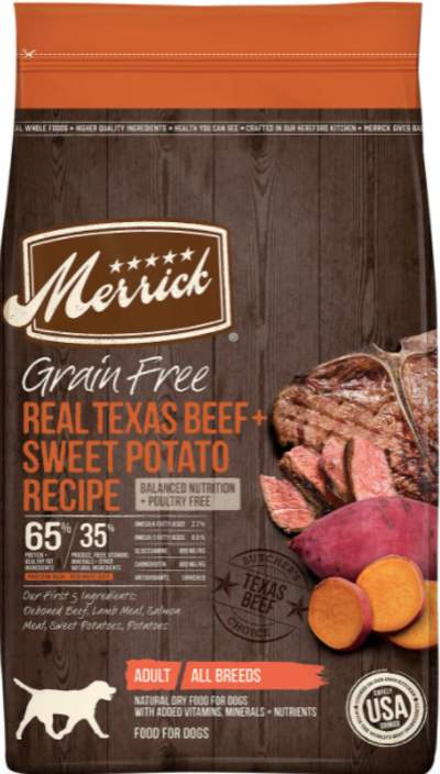 Merrick dog food for arthritis