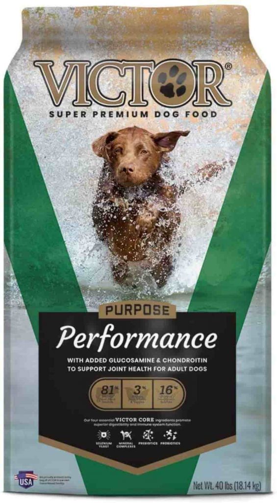 Victor Purpose Performance Dog Food
