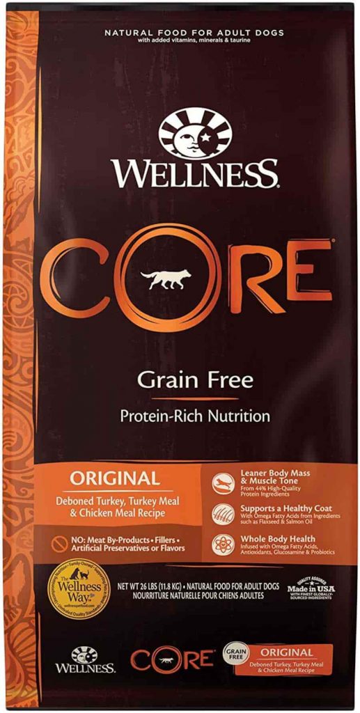 Wellness Core Natural dog food with Turkey and Chicken