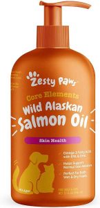 Zesty Paws Wild Alaskan Salmon Oil For Dogs