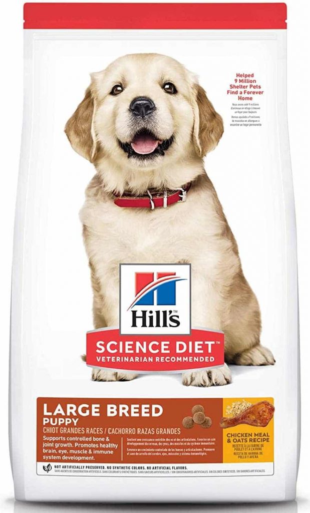 Hill's Science dog food for Puppy large breed