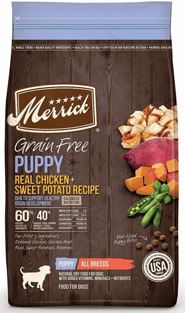 Merrick Puppy food, Grain Free