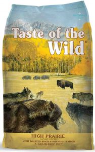 Taste of the Wild bison high calorie Dog Food