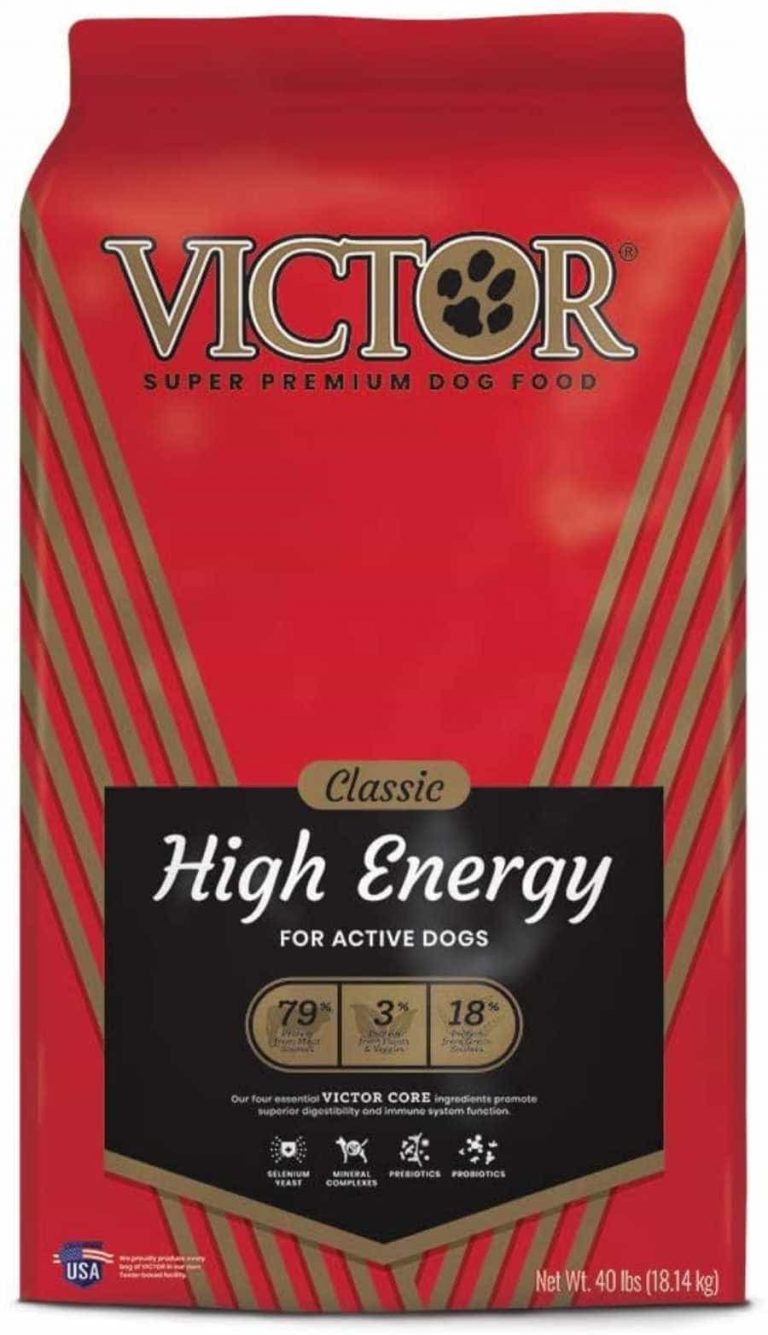 Victor classic high energy dog food