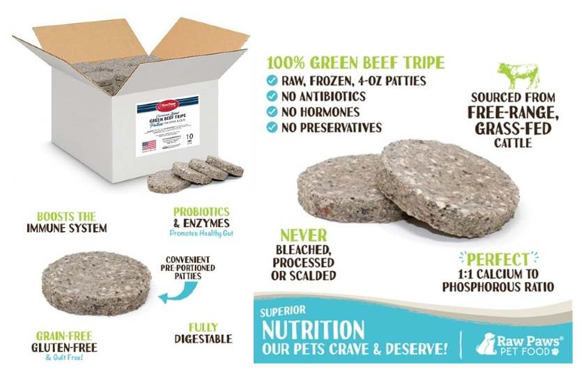 rawpaws-green-beef-tripe-patties-for-dog