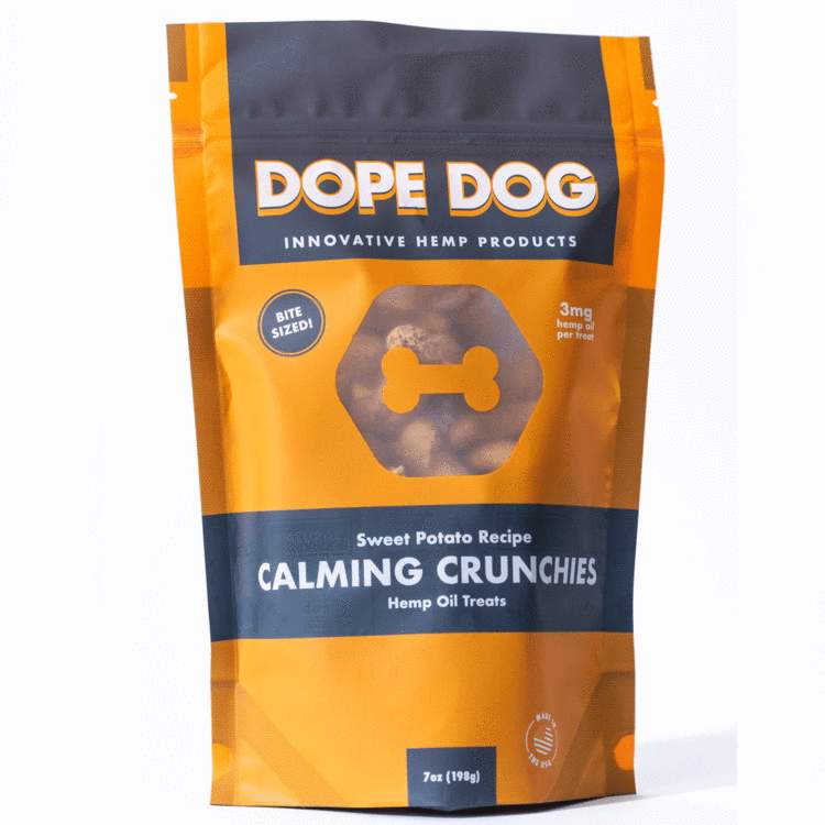 Sweet Potato 3mg CBD Calming Dog Treats