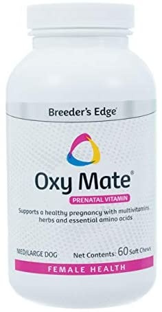 Dog Prenatal Supplement for Medium & Large Dogs - Breeder's Edge Oxy Mate