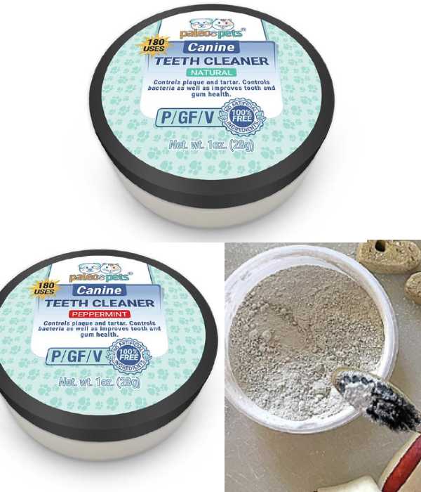 Canine Teeth Cleaner Natural Toothpower For Dogs