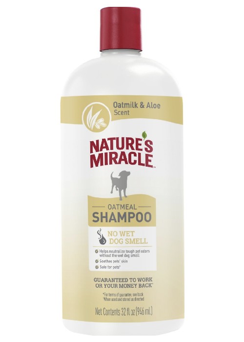 Nature Miracle Supreme Odor Control Oatmeal Dog Shampoo