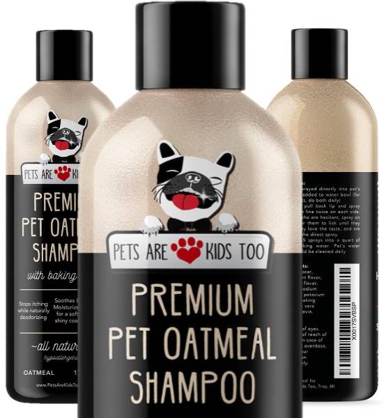 Oatmeal Dog Shampoo with Aloe & Coconut Oil
