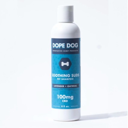 Dope Dog Soothing Suds CBD Dog Shampoo