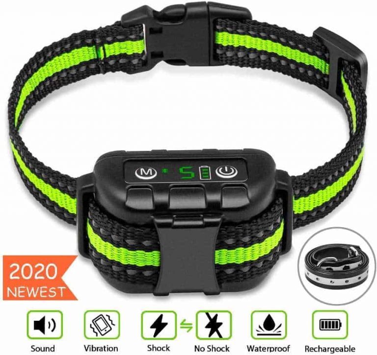 Bark dog shock collar