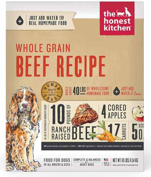 Honest Kitchen Beef Raw Dog Food