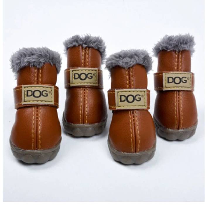 Kuoser Waterproof Fur Warm Snow Boots