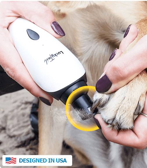 LuckyTail’s dog claw nail grinder
