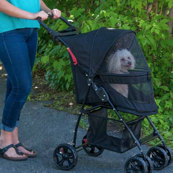 Pet Gear Happy Trails Lite No-Zip Dog Stroller