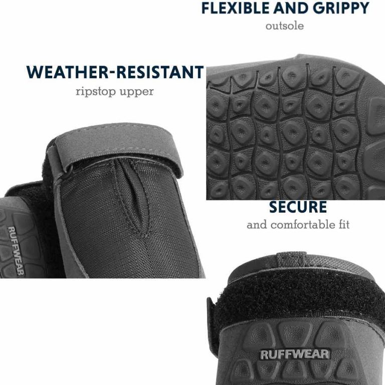 Ruffwear Dog Boots in Black