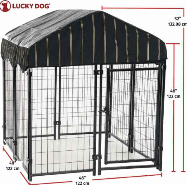 lucky dog outdoor dog kennel