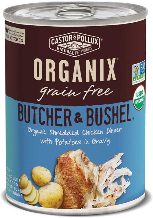 Castor & Pollux Grain Free, Organic Wet Dog Food