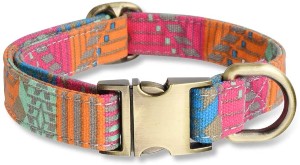 Personalized Metal Buckle Dog Collar