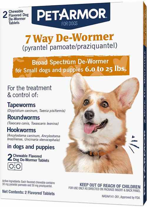 PetArmor Dog Dewormer For Puppy & Small Breed Dogs