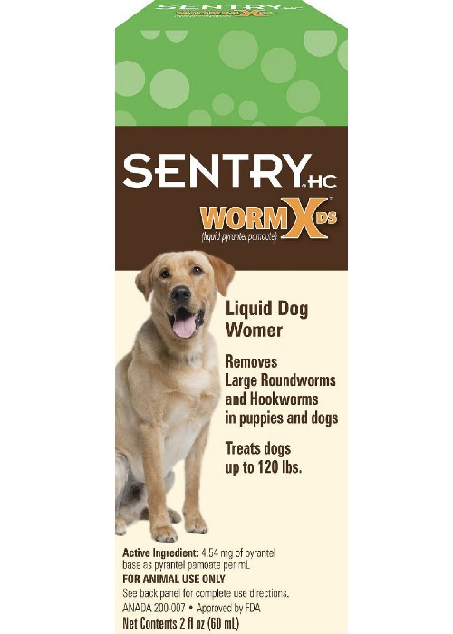 Sentry HC WormX DS Liquid Wormer for Dogs