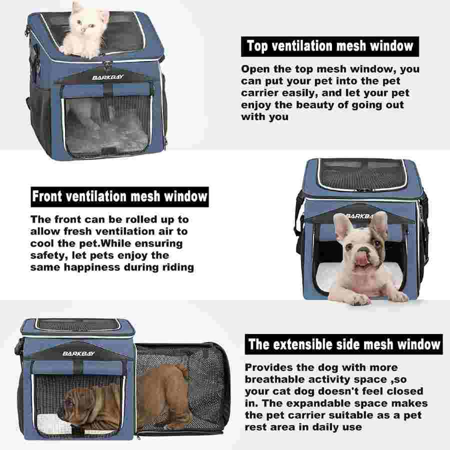 Barkbay Dog Carrier For Bicycle