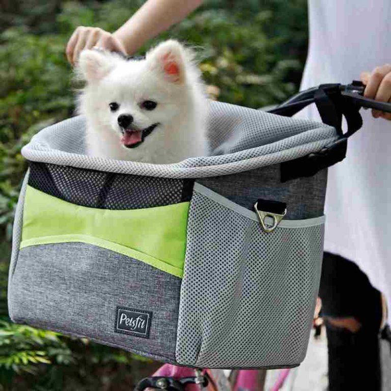 Petsfit Front Bike Basket Dog Carrier