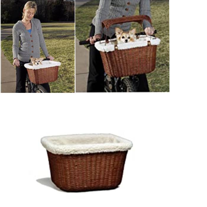 front bike basket for small dog