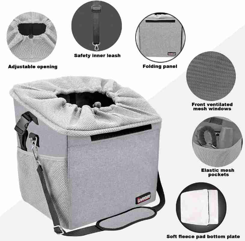 front dog basket for bike