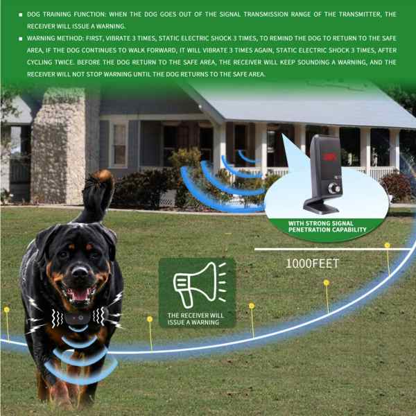 JustPet Wireless Dog Fence Operation