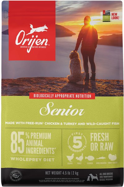 Orijen senior dog food