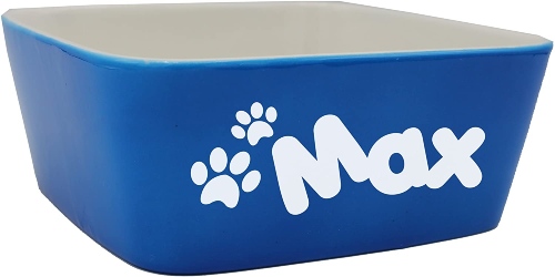 Personalized Ceramic Dog Bowl