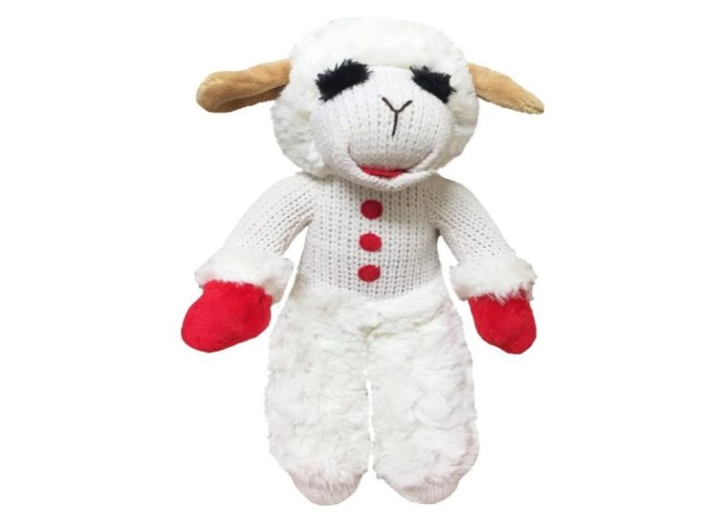 Multipet Standing Lamb Chop Dog Toy
