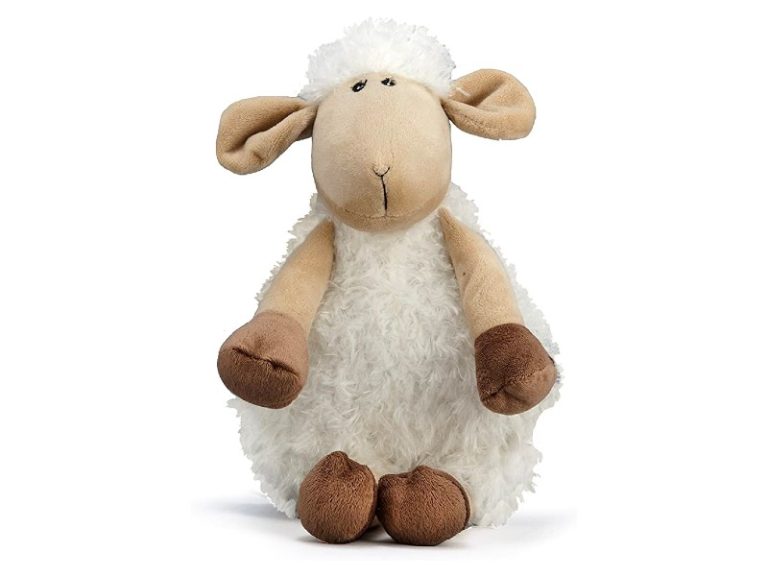 NANDOG My BFF Squeaky Sheep Dog Toy
