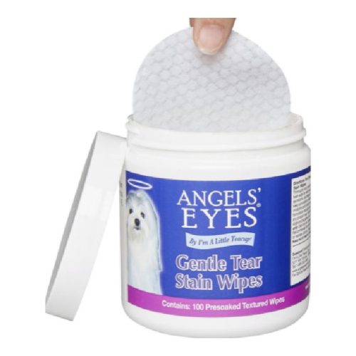 Angels Eyes Gentle Tear Stain Eye Wipes For Dogs