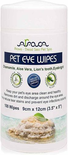 Arava Pet Eye Wipes