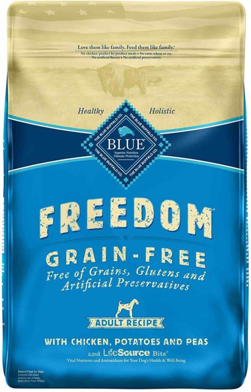 Blue Buffalo Adult dog food Grain Free