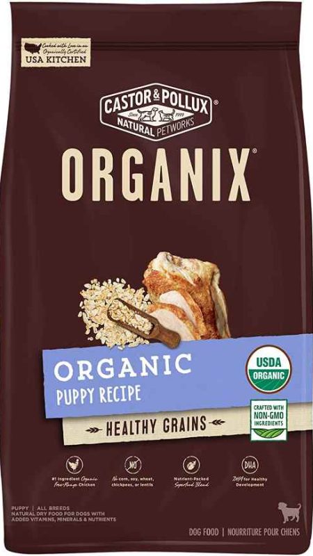 Castor Pollux Puppy organic dog food