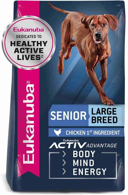 Eukanuba food for Senior Large Breed dogs