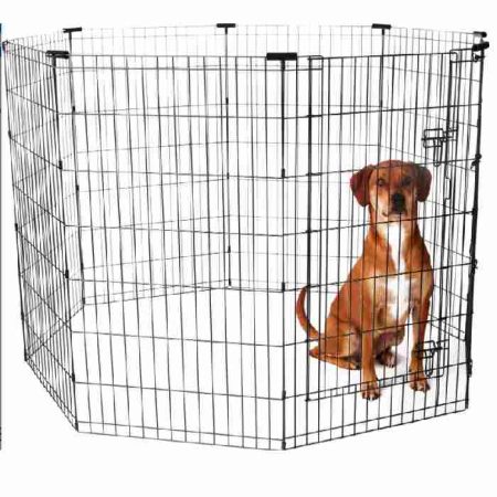 Frisco Wire Dog & Small Pet Exercise Pen with Step-Through Door