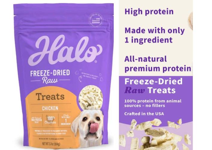 Halo Chicken Breast Freeze-Dried Raw Dog Treats