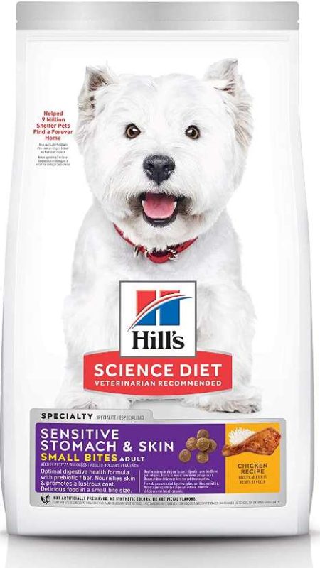 Hill's Science Small Bites Dog Food for Skin Allergies