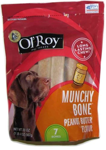 Ol Roy peanut butter dog treat