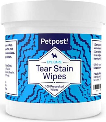 Petpost Tear Stain Remover Dog Eye Wipes