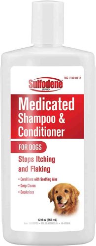 Sulfodene Medicated dog shampoo