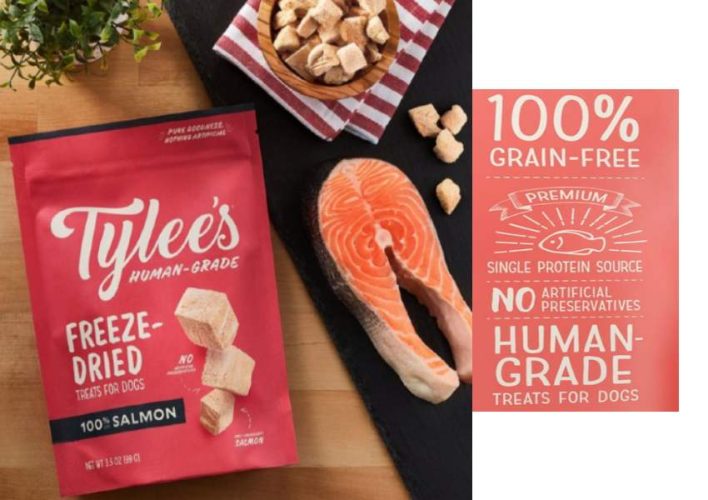 Tylee's Salmon Human-Grade Freeze-Dried Dog Treats