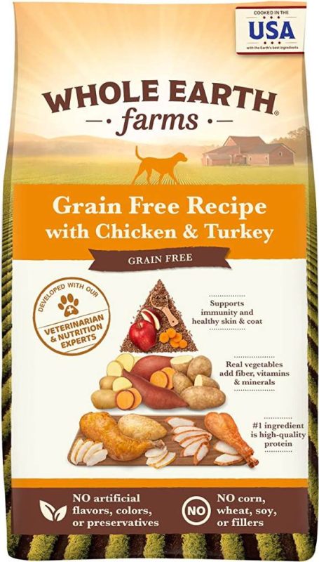 WHOLE EARTH FARMS Grain Free, All Life Stages Dog Food